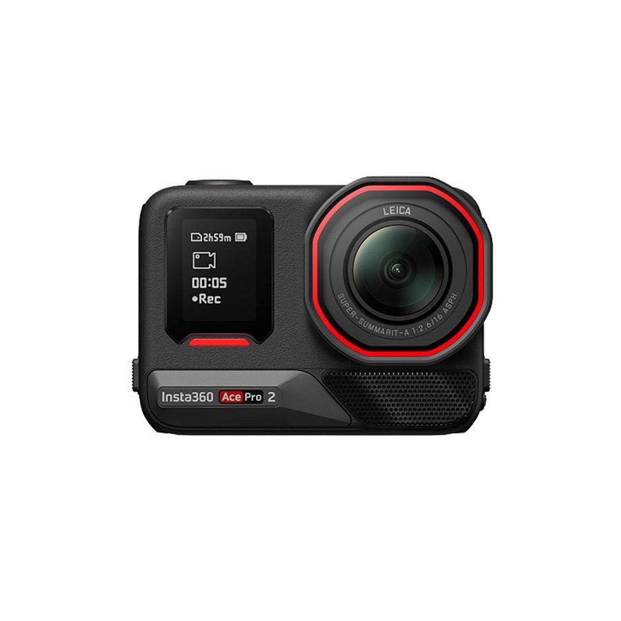 Insta360 Ace Pro 2, 8K AI-Powered Action Camera, Standard Bundle w/ Single Battery, Midnight Black